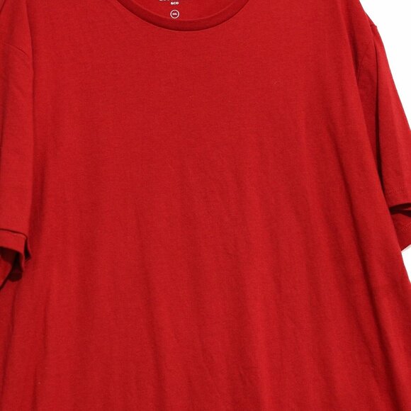 Goodfellow & Co Mens Red T-Shirt Short Sleeve Round Neck Pure Cotton Size 2XL - Picture 4 of 8